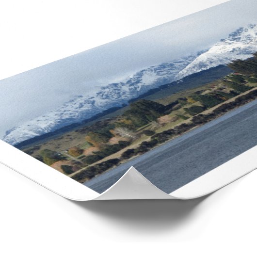 Poster de Kepler Track Mountain Range (Coin)