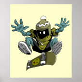 Poster de kickflip (Devant)