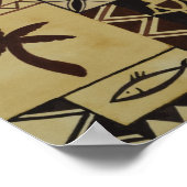 Poster de Ku Tiki Hawaiian God of War Petroglyph (Coin)