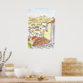 Poster de Kythnos Grèce (Cuisine)