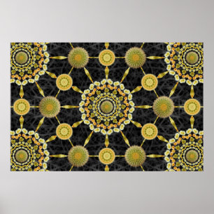 Poster de la baie de cactus en baril 1