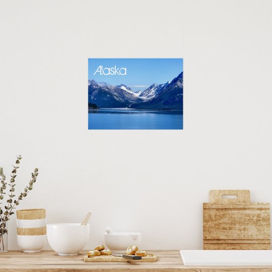 Poster de la baie Glacier (Cuisine)