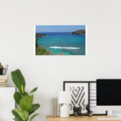 Poster de la baie Hanauma (Bureau à domicile)