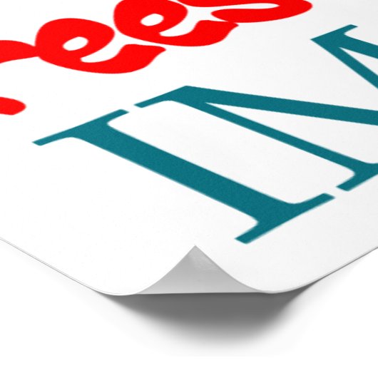 Poster de la baignade partout (Coin)