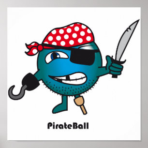 Poster de la balle de pirate