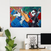 Poster de la bande Bone Bad Blues (Bureau à domicile)