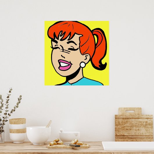 Poster de la bande dessinée Giggles (Cuisine)