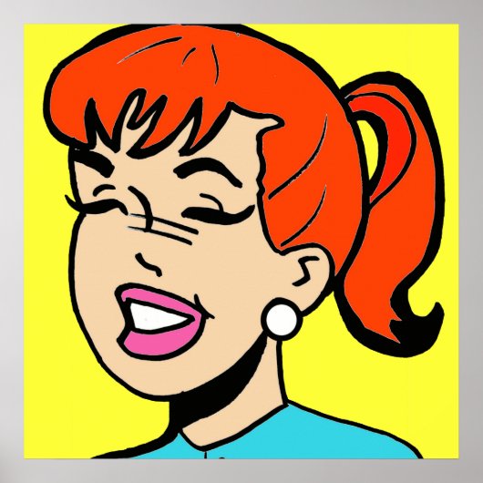 Poster de la bande dessinée Giggles (Devant)