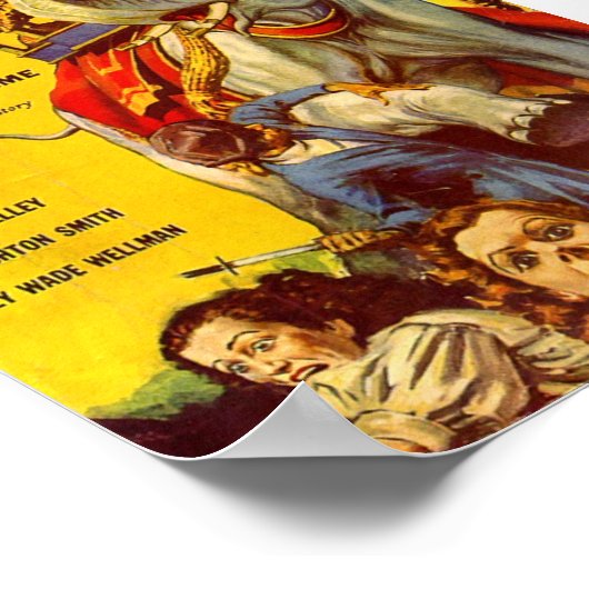 Poster de la bande dessinée Weird Tales Février (Coin)