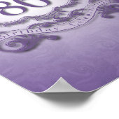 Poster de la bannière personnalisée du 80e anniver (Coin)