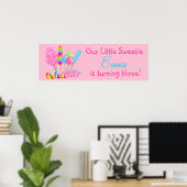 Poster de la bannière Wonderland Sweets (Bureau à domicile)