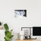 Poster de la base des chutes d'eau (Bureau à domicile)