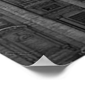 Poster de la Basilique de Saint-Pierre en noir bla (Coin)