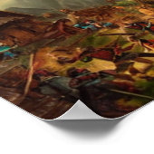 Poster de la bataille dans l'Art numérique du vill (Coin)