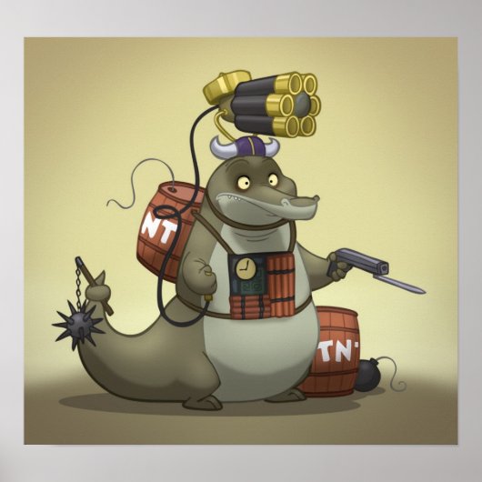 Poster de la bataille Gator (Devant)