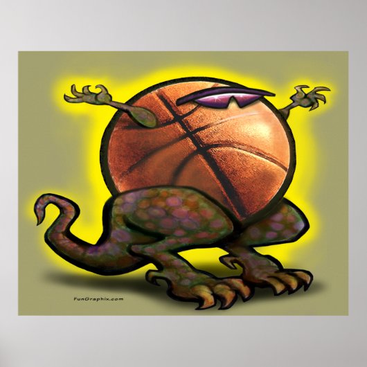 Poster de la bête de basket (Devant)