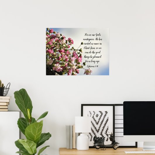 Poster de la Bible (Bureau à domicile)