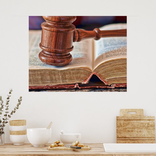 Poster de la Bible Gavel (Cuisine)