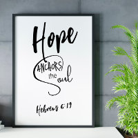 Poster de la Bible vers Hébreux