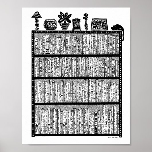 Poster de la bibliothèque (Devant)