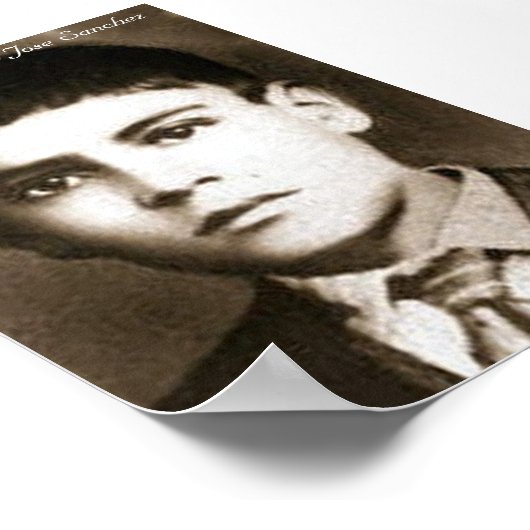 Poster de la bienheureuse José Sanchez (Coin)