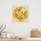 poster de la BIÈRE (Cuisine)