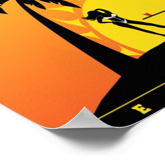 Poster de la bière Beer Pong (Coin)