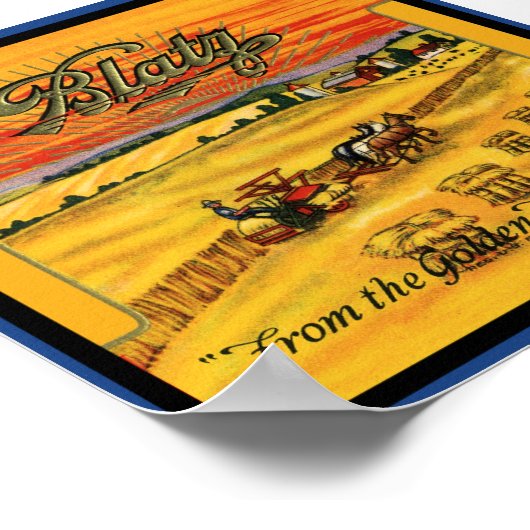 Poster de la bière de Blatz (Coin)