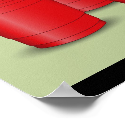 Poster de la bière Pong (Coin)