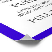 Poster de la boîte d'appel publique (Coin)