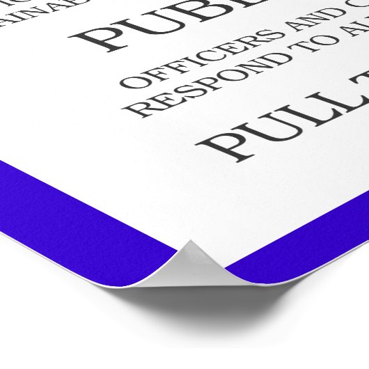 Poster de la boîte d'appel publique (Coin)