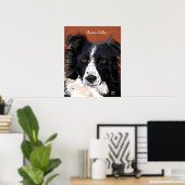 Poster de la bonne frontière (Bureau à domicile)