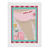 Poster de la bordure de plage 3 (Devant)