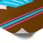 Poster de la boulangerie Cupcakes (Coin)