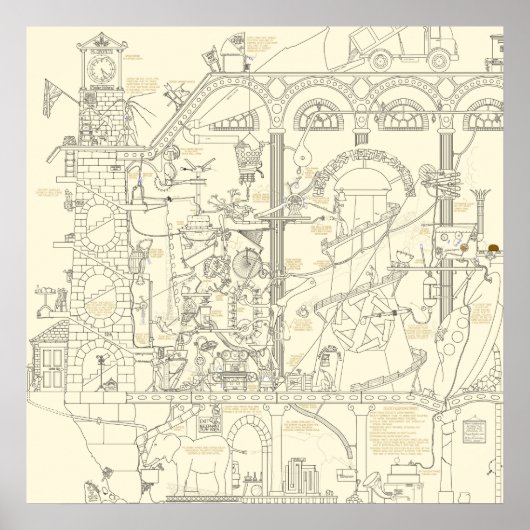 Poster de la boulangerie Traption (Devant)