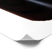 Poster de la bouteille de vin (Étiquette blanc) (Coin)