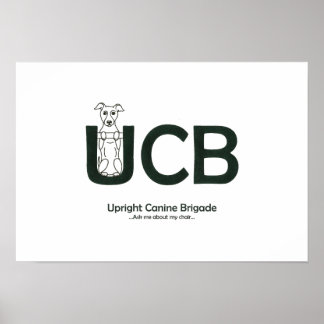 Poster de la Brigade Canine debout