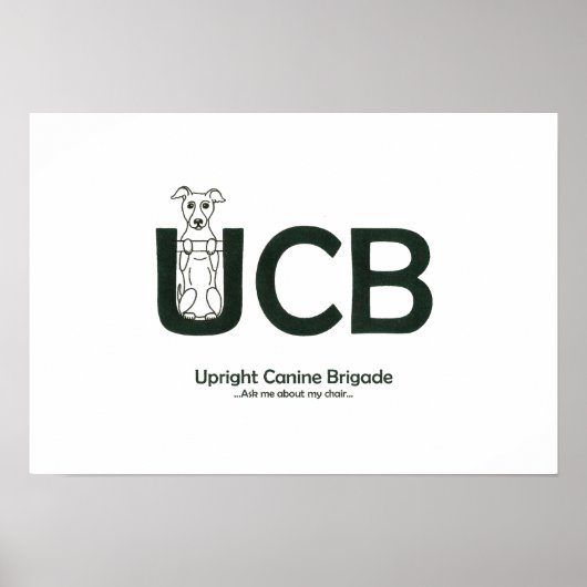 Poster de la Brigade Canine debout (Devant)