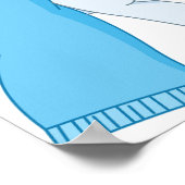 Poster de la brosse à dents et à dents (Coin)