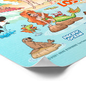 Poster de la Californie du Sud (Coin)