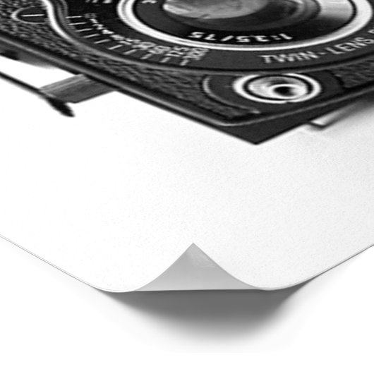 Poster de la caméra vintage (Coin)