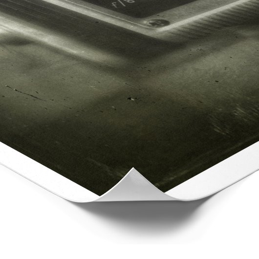 Poster de la caméra vintage (Coin)