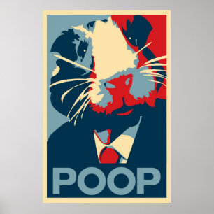 Poster de la campagne pour le cochon de Guinée