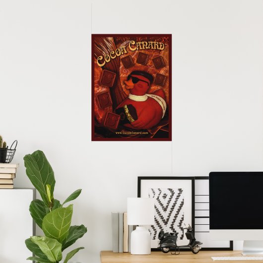 Poster de la Canard de cacao (Bureau à domicile)
