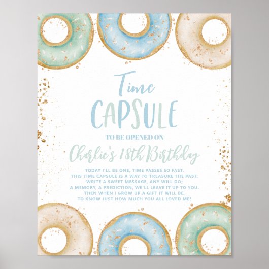 Poster de la capsule de l'heure d'anniversaire ble (Devant)