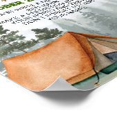 Poster de la capsule de temps du camping Woodland (Coin)