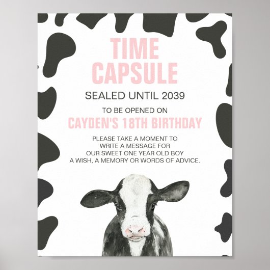 Poster de la Capsule Saint-Vache 1er anniversaire (Devant)