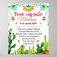 Poster de la Capsule Temps Fiesta mexicaine