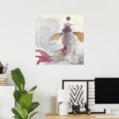 Poster de la Carpe Affamée (Bureau à domicile)