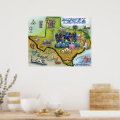 Poster de la carte Burnet TEXAS (Cuisine)